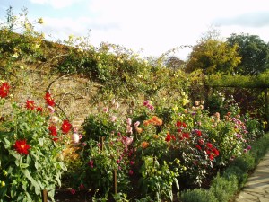 The walled garden at Polesden Lacey.
