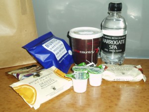 Tea and other free stuff from the Cross Country trains buffet car