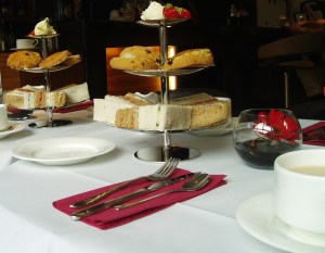 Afternoon tea at the Leopold Hotel