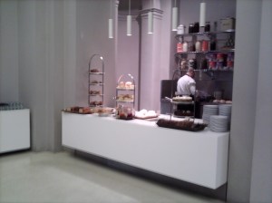 The V&A cake counter