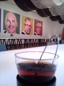 Tea at the cafe in the Rohsska Museet