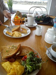 Newsurf Sands Cafe lunch